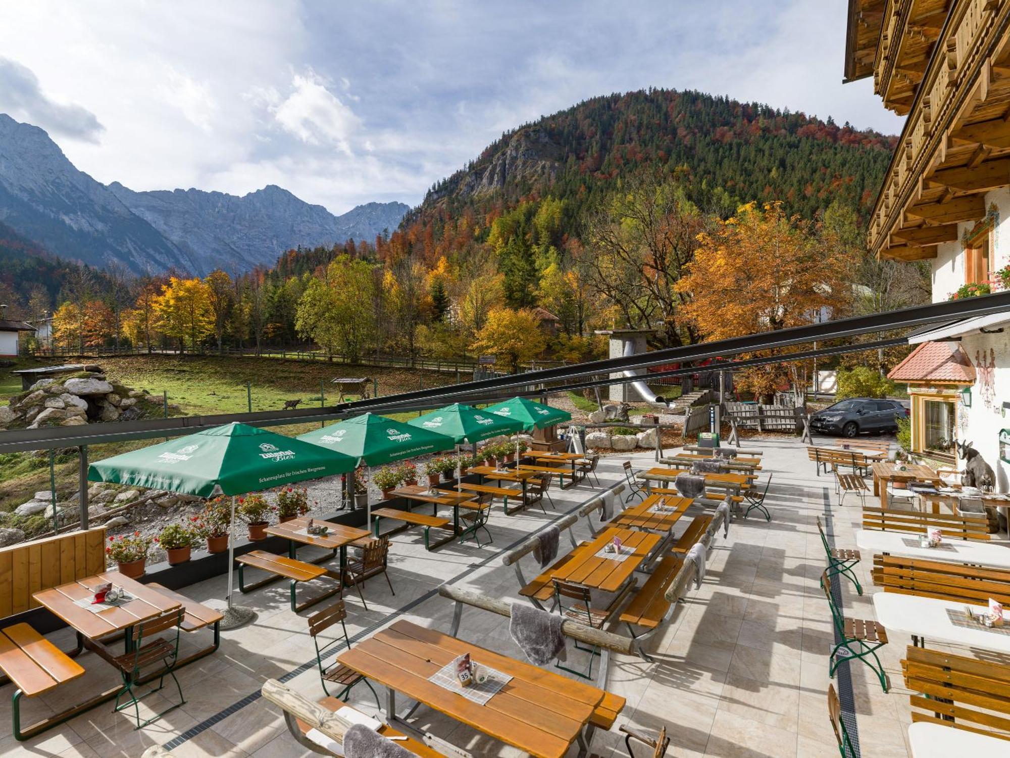 Gasthof zur Post Hinterriß Exterior foto